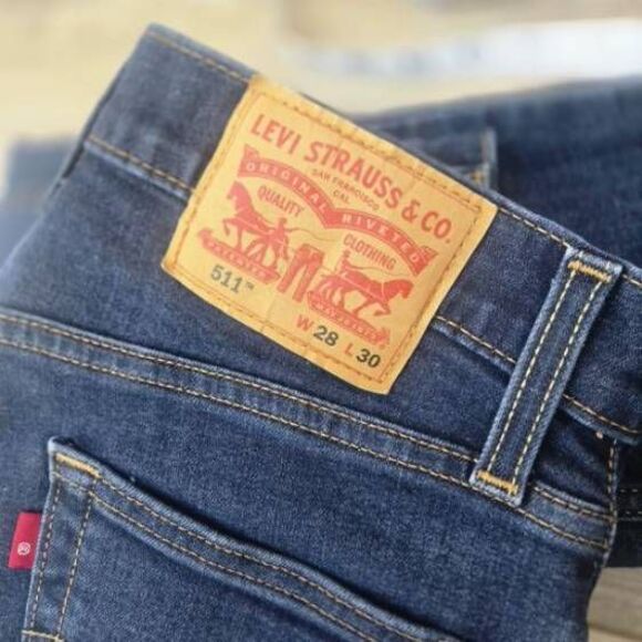 Levi's 511 28x30 darker blue men's jeans slim - Picture 10 of 11